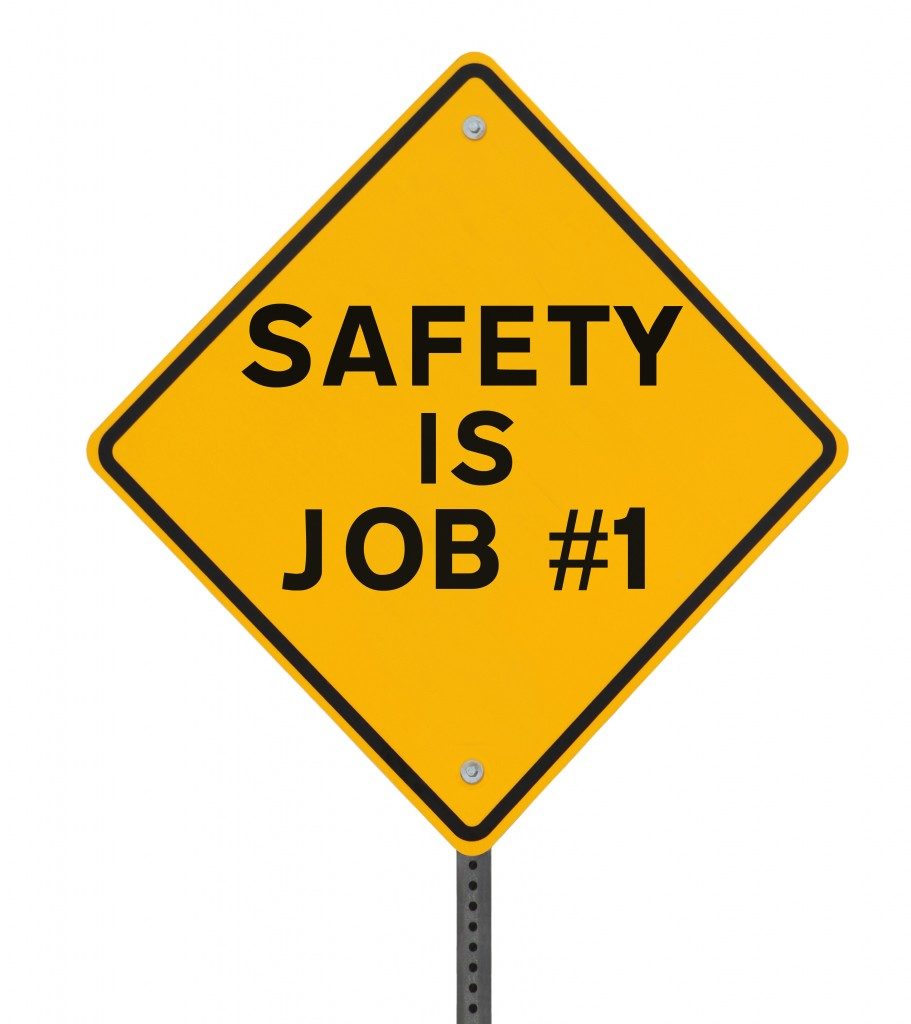 safety is job number one sign