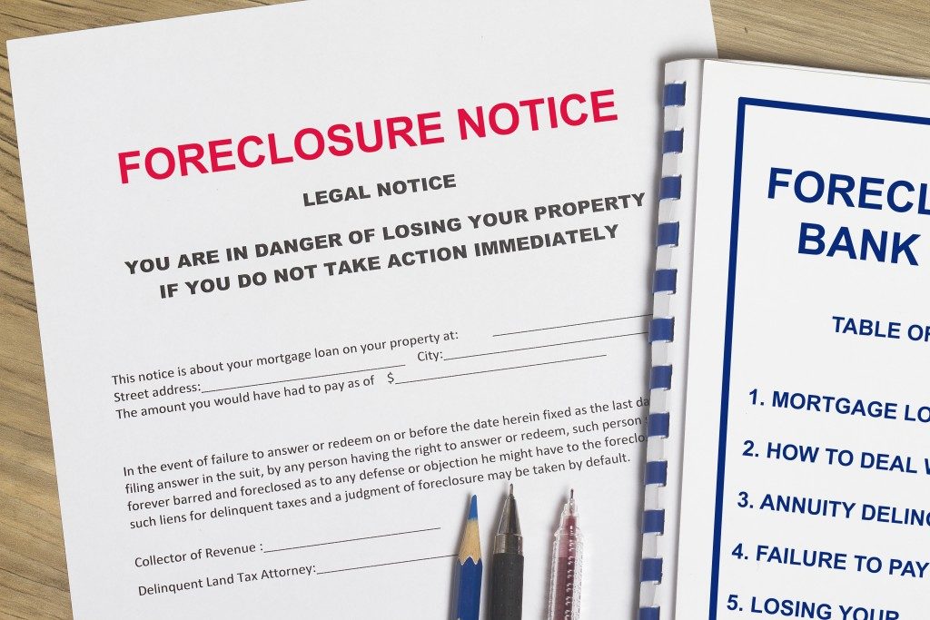 foreclosure notice