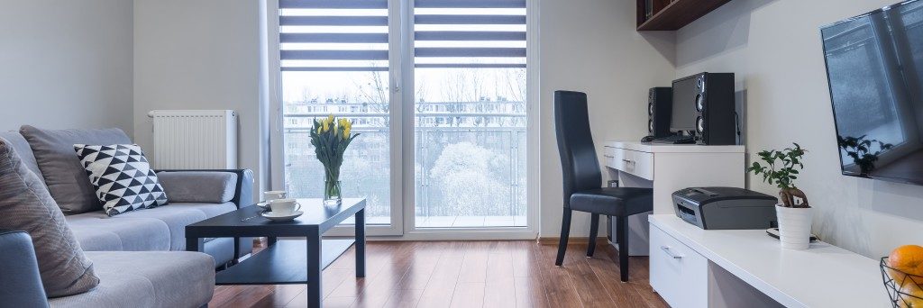 modern interior of a small space hostel