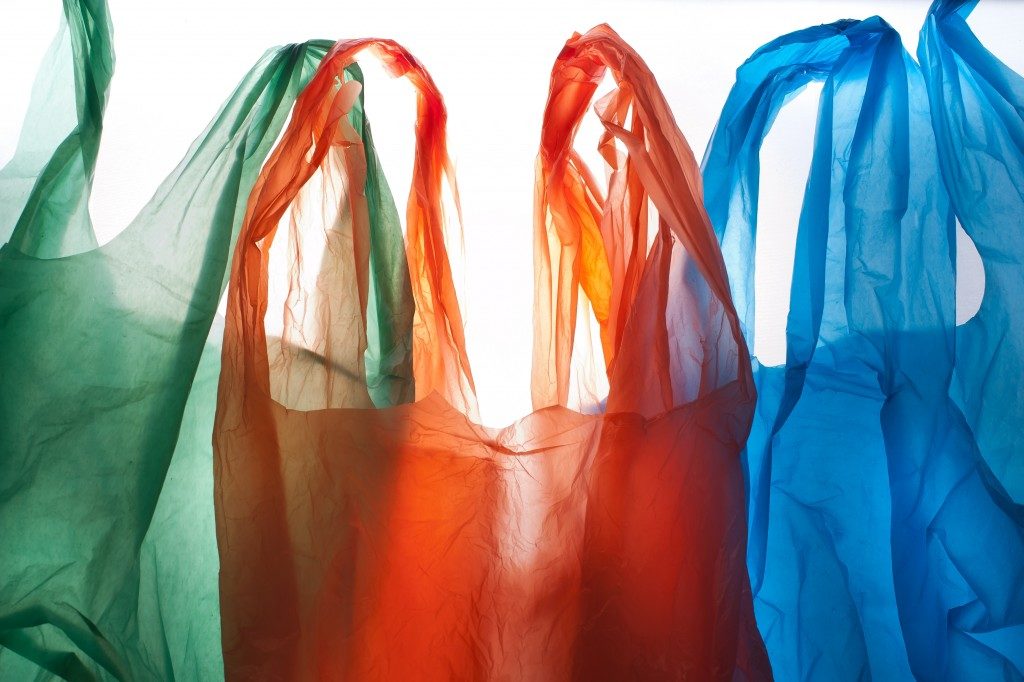 single use plastic bags