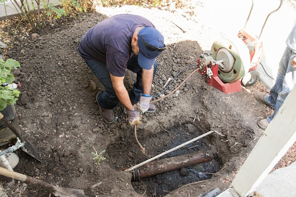 fixing sewage pump