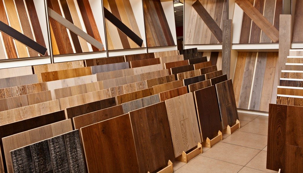 Sample parquet boards