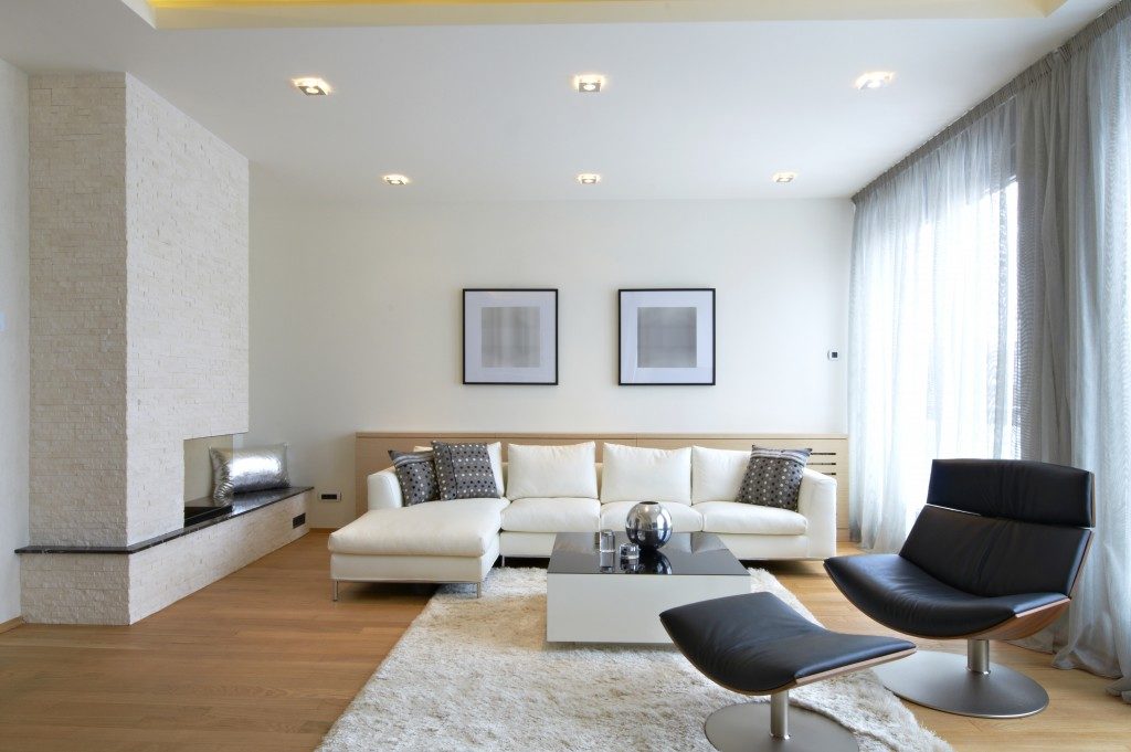 Modern living room interior