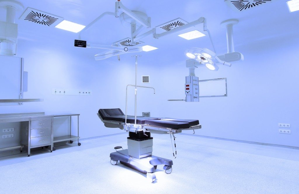 operating room in a hospital