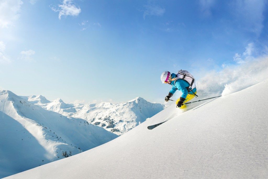 freeride skier