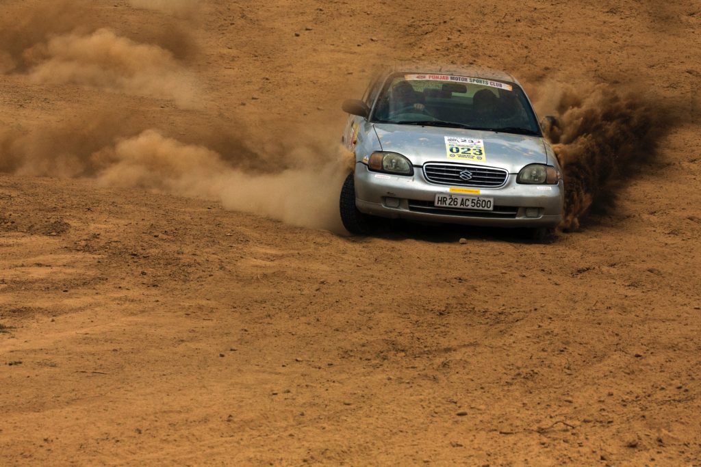 Off road racing car