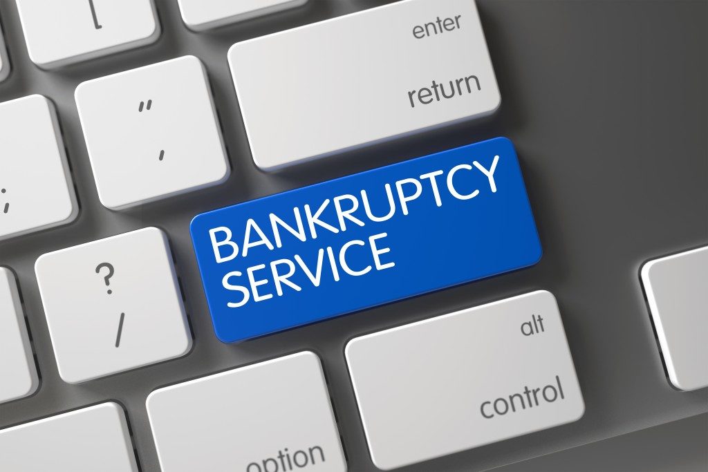 bankruptcy service keyboard tab