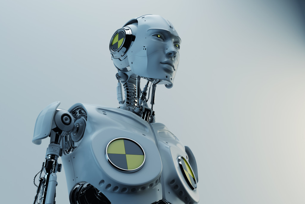 robots automation concept