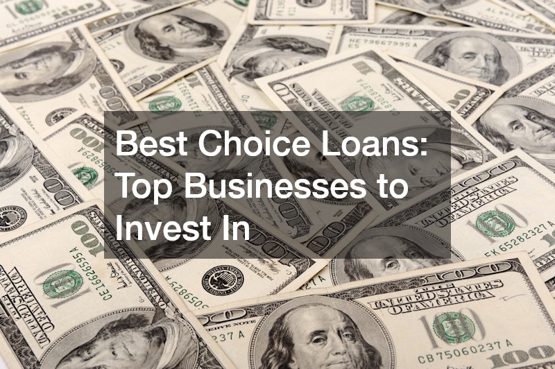 Best Choice Loans: Top Businesses to Invest In